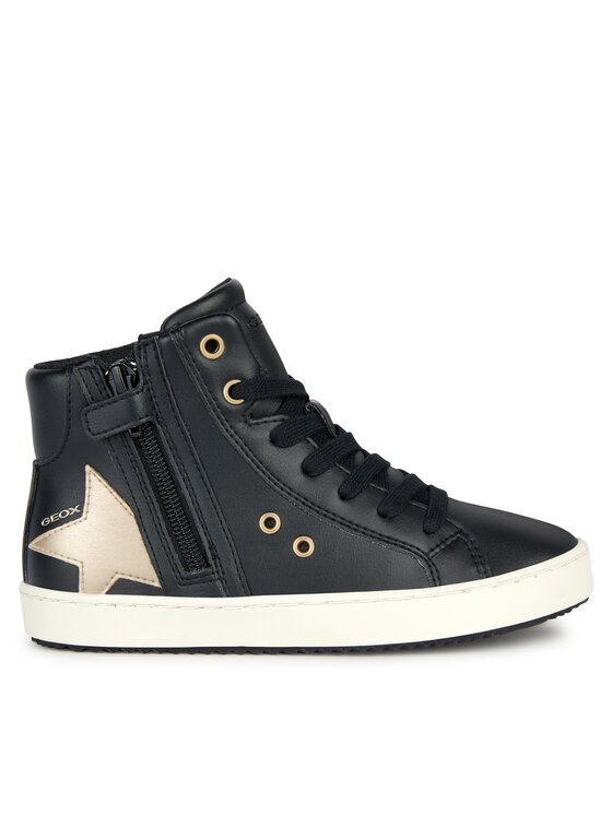 Geox Sneakersy Geox J Kalispera Girl J044GA 000BC C0531 M Czarny