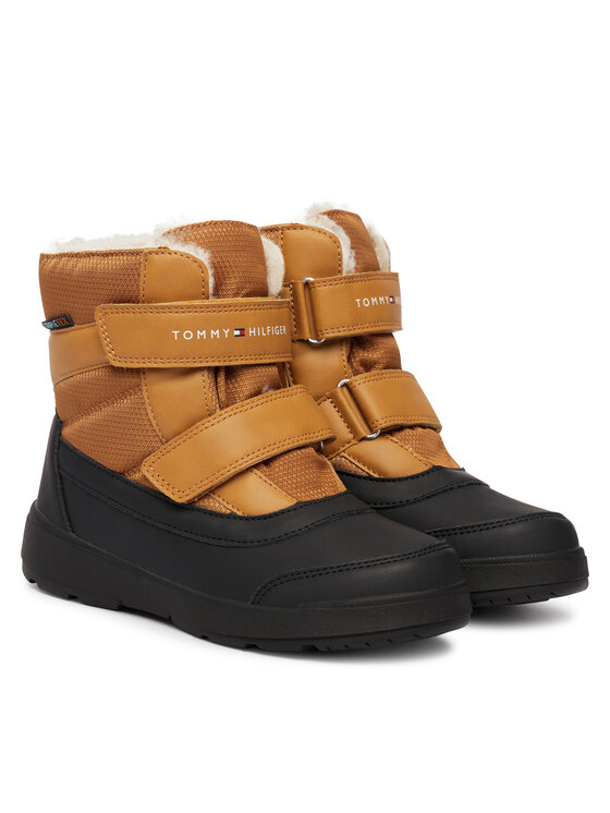 Tommy Hilfiger Schneeschuhe Tommy Hilfiger Niagara T1XD-35302-1973 S Hellbraun