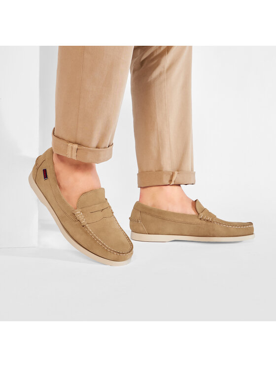 Sebago Mokasinke Sebago Dan Boat Flesh Out 7111MSW Bež