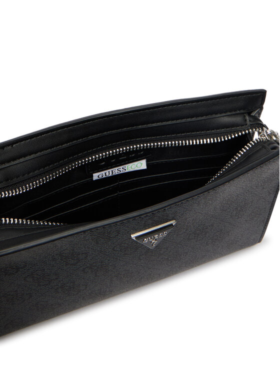 Guess Плоска сумка Guess HMMILO P6157 Чорний