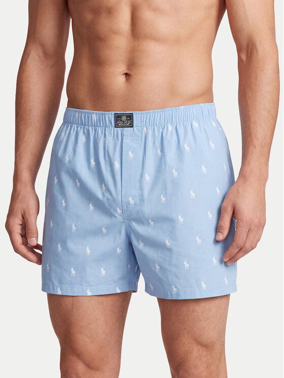 Polo Ralph Lauren Polo Ralph Lauren Conjunto de calzoncillos boxer 714830273049 Azul claro