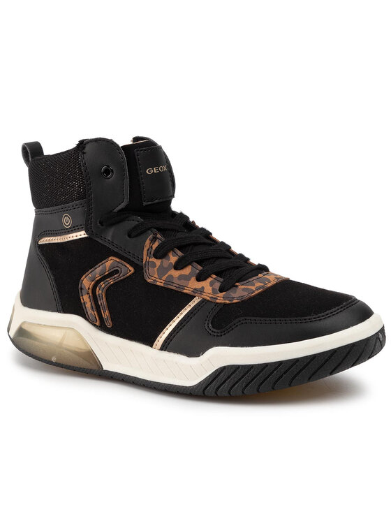 Geox Sportcipők Geox J Inek G. A J94ASA 0AU54 C9999 Fekete