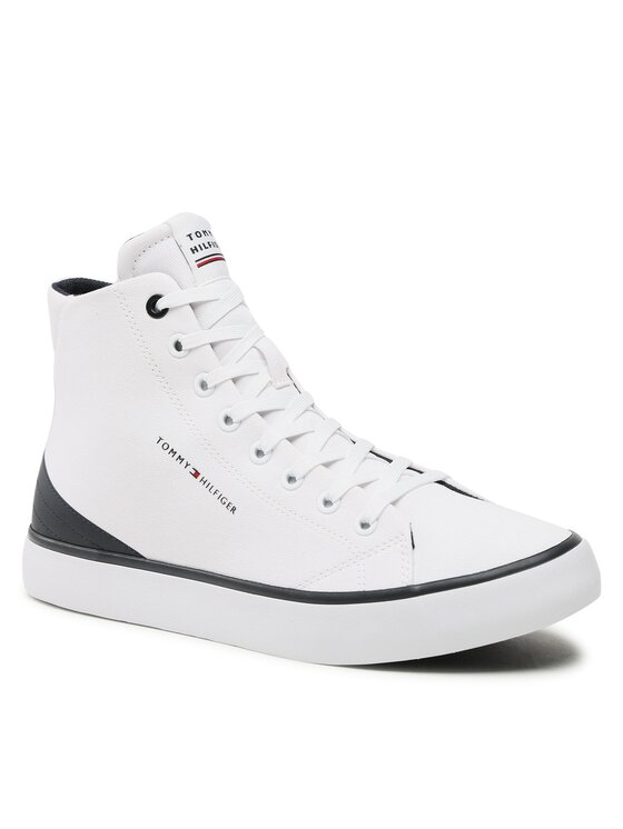 Sneakers Tommy Hilfiger Hi Vulc Core Canvas FM0FM04729 White YBS