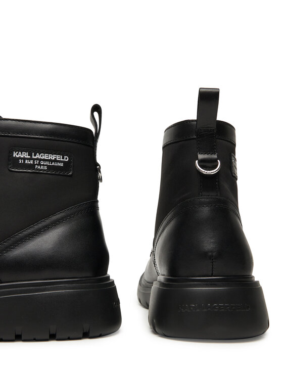 KARL LAGERFELD Outdoorová obuv KARL LAGERFELD KL13035 Čierna