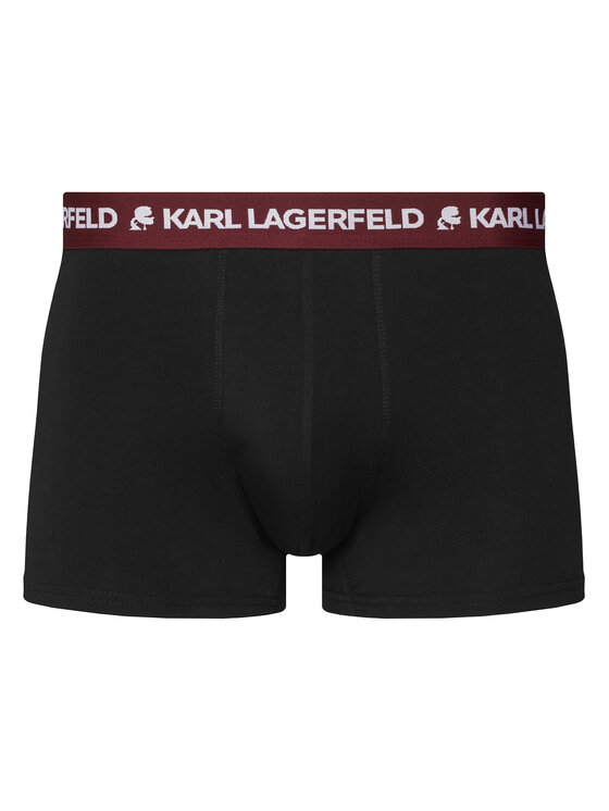 KARL LAGERFELD KARL LAGERFELD Conjunto de calzoncillos boxer B1M47030 Negro
