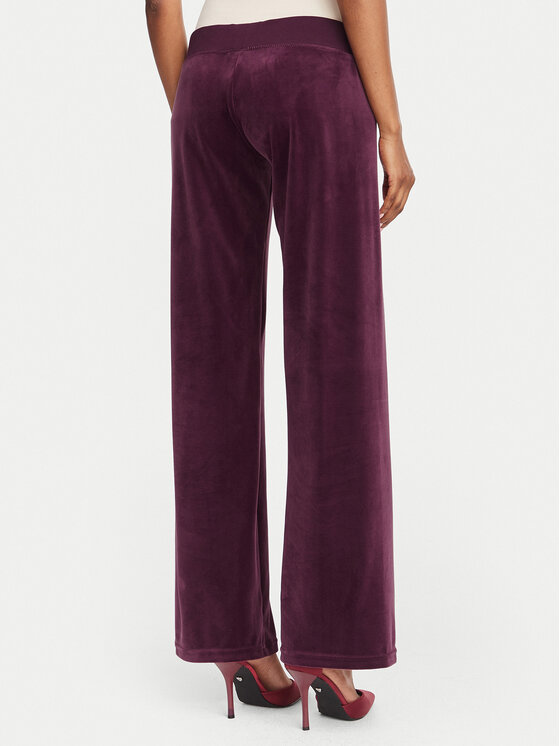Juicy Couture Juicy Couture Pantalones de chándal Old Gothic JCWBJ226334 Violeta Regular Fit
