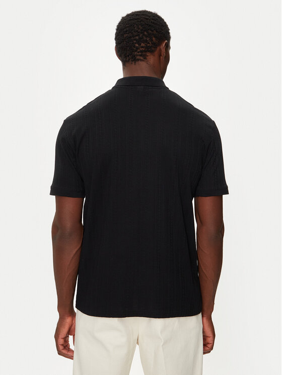 Selected Homme Selected Homme Polo 16094575 Crna Regular Fit