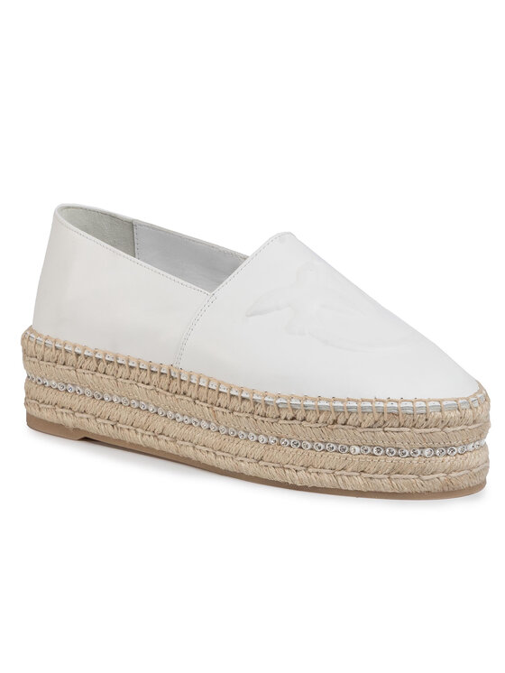 PINKO Espadrilles Pinko Julian PE 20 PBKSH 1P21QU Y69D Fehér