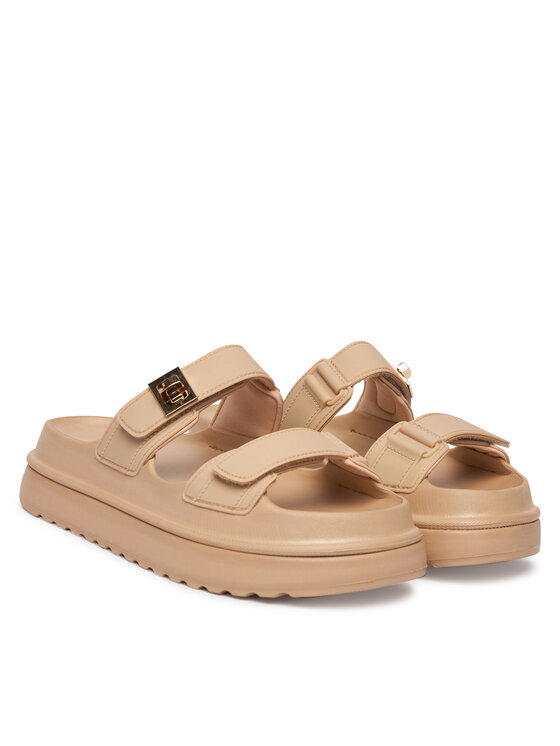 Steve Madden Шльопанці Steve Madden Bigschmona 11003858 Бежевий
