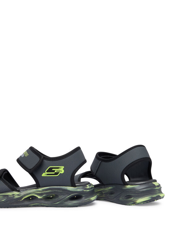 Skechers Босоніжки Skechers Sola Glow Sandal 407032L/CCBK Сірий