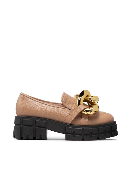 L37 Chunky loafers L37 By The Way D85 Beige