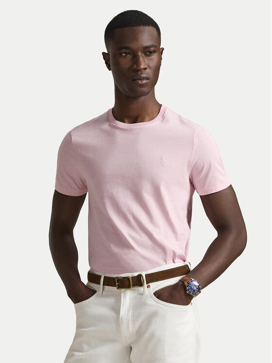 Polo Ralph Lauren Polo Ralph Lauren Camiseta 710671438520 Rosa Custom Slim Fit