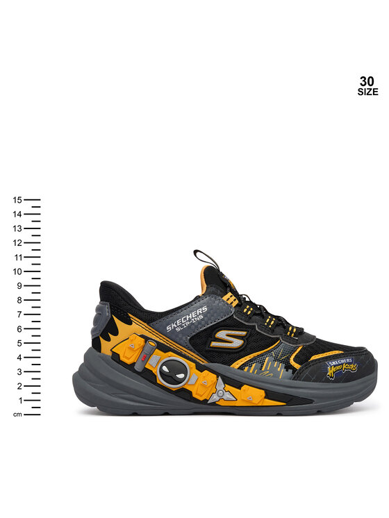 Skechers Sneakersy Skechers Slip-Ins: Hyper-Quest 404212L/BKYL Czarny