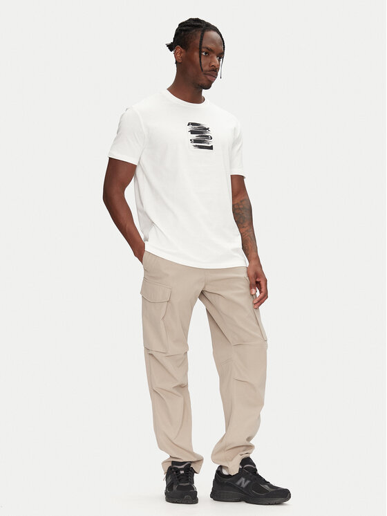 Armani Exchange Armani Exchange Marškinėliai XM000548 AF10362 U0009 Balta Regular Fit