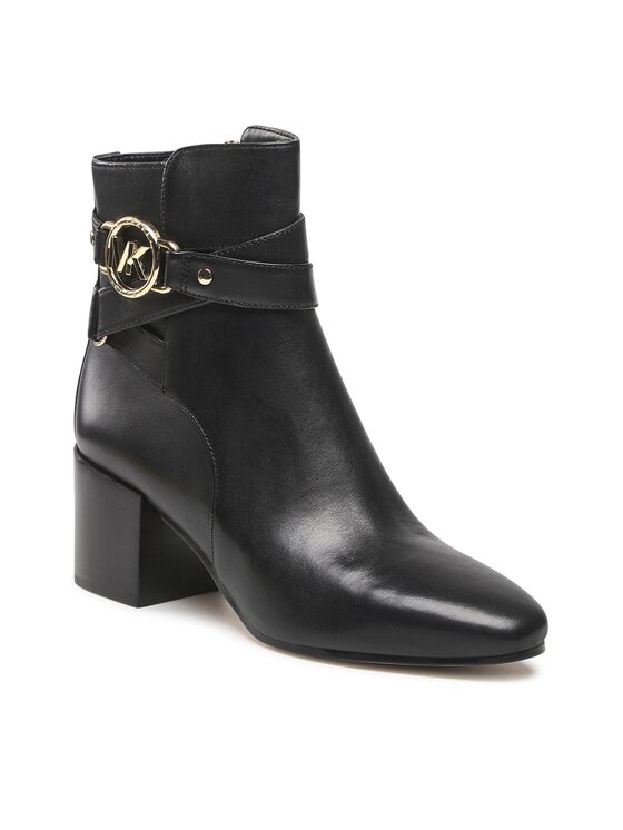 MICHAEL Michael Kors Ботильйони MICHAEL Michael Kors Rory Mid Bootie 40F2ROME7L Чорний