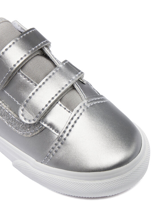 Vans Zapatillas de tenis Vans Old Skool V VN000CTG7VF1 Plata