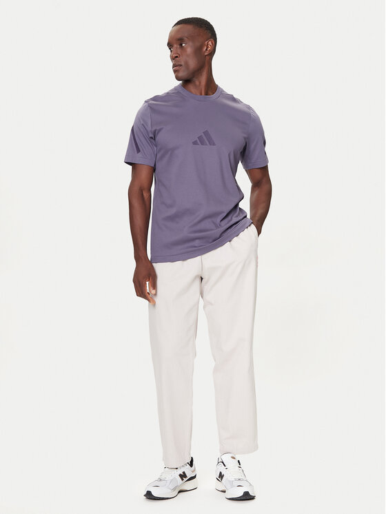 adidas adidas Футболка Z.N.E. JW4740 Фіолетовий Regular Fit