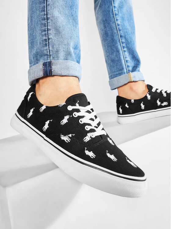 Polo Ralph Lauren Кросівки Polo Ralph Lauren Thorton 816839230002 Чорний