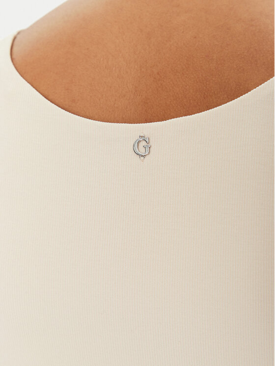 Guess Guess Топ W5GP22 KAQL2 Бежевий Regular Fit
