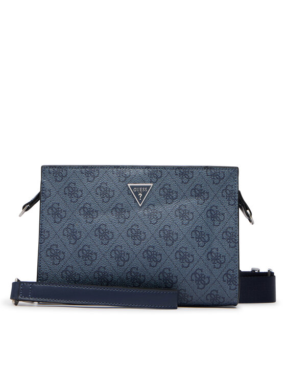 Guess Плоска сумка Guess HMMILO P6157 Cиній