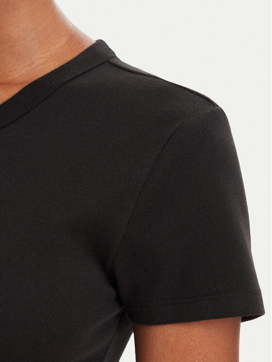 HUGO HUGO Camiseta Delanor 50570857 Negro Slim Fit