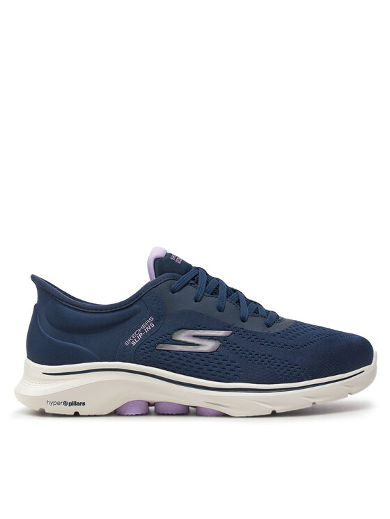 Skechers Sneakersy Skechers Gowalk 7 125233/NVLV Tmavomodrá