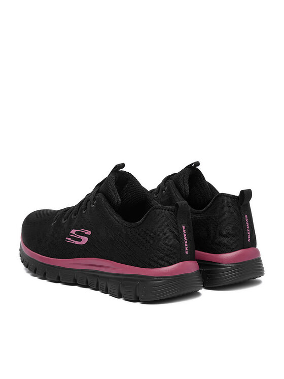 Skechers Снікерcи Skechers C-GRACEFUL 12615 BKMV Чорний