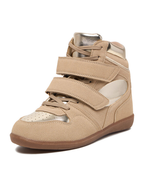 DeeZee Sneakersy DeeZee CEO-LF975-05 Beżowy