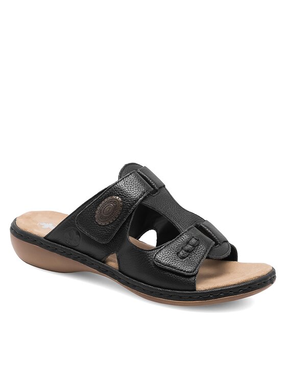Rieker Ciabatte Rieker 65958-00 Nero