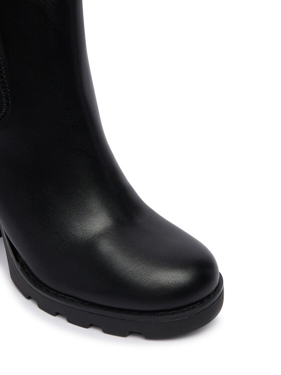 Guess Polokozačky Guess FLFNEL ELE10 Černá