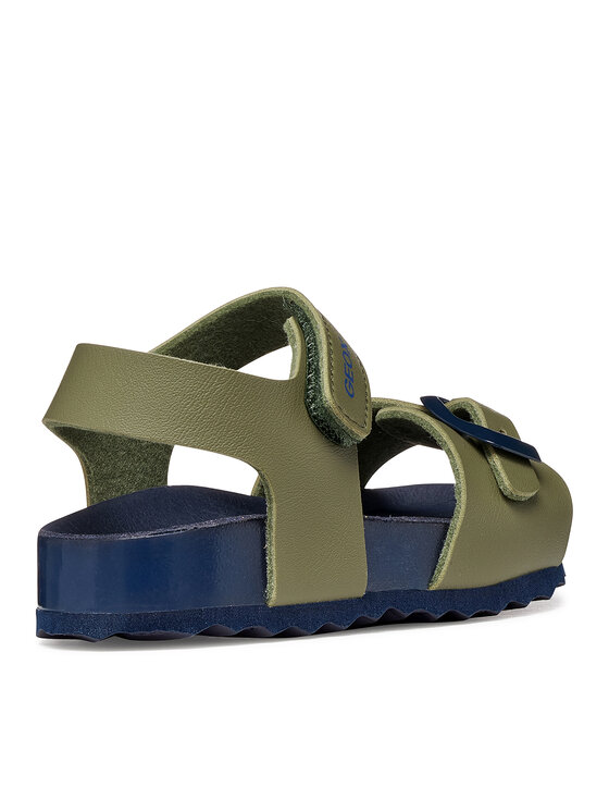 Geox Sandali Geox B Sandal Chalki Boy B652QA 000BC CD3F4 M Zelena