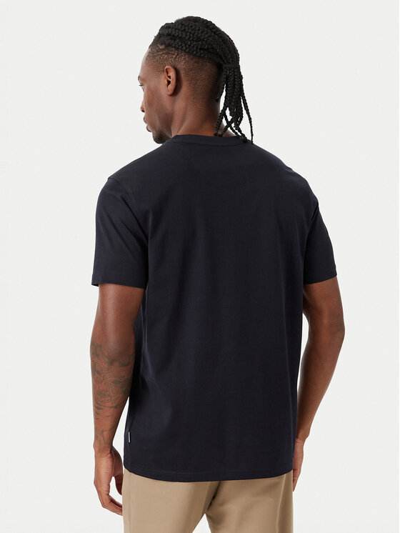 Beverly Hills Polo Club Beverly Hills Polo Club Camiseta P-SS26M-TS101 Azul marino Regular Fit