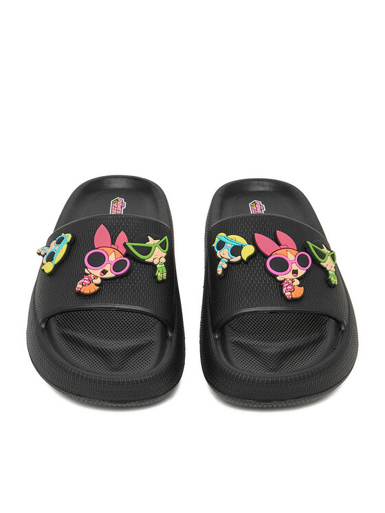Powerpuff Girls Шльопанці Powerpuff Girls CEO-CP90-SS26-323WBPPG Чорний