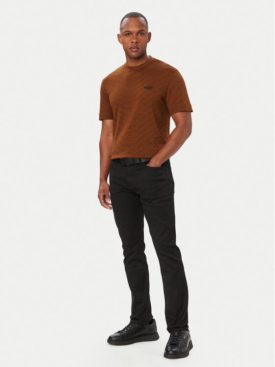 BOSS BOSS Camiseta C-Thompson 180_AM 50565175 Marrón Regular Fit