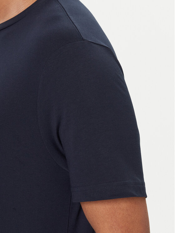 Tommy Hilfiger Tommy Hilfiger Camiseta Linear Flag MW0MW41338 Azul marino Regular Fit