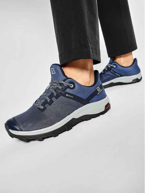 Salomon Scarpe da trekking Salomon Outline Prism Gtx W GORE-TEX 411214 20 M0 Blu scuro