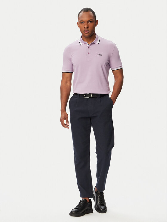 BOSS BOSS Polo Paddy 50469055 Rosa claro Regular Fit