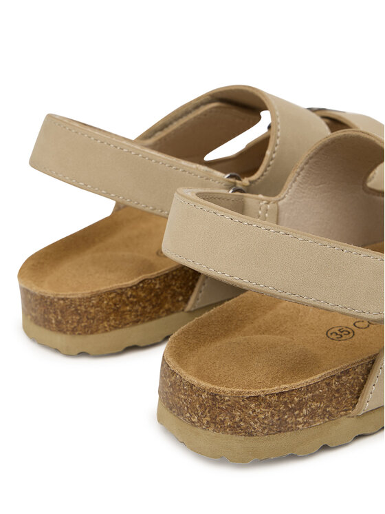 Calvin Klein Sandale Calvin Klein Velcro V3X2-83328-0315 D Bež