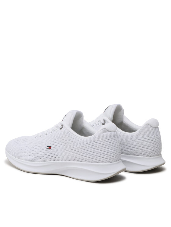 Tommy Hilfiger Superge Tommy Hilfiger Lightweight Runner Knit FM0FM04700 Bela
