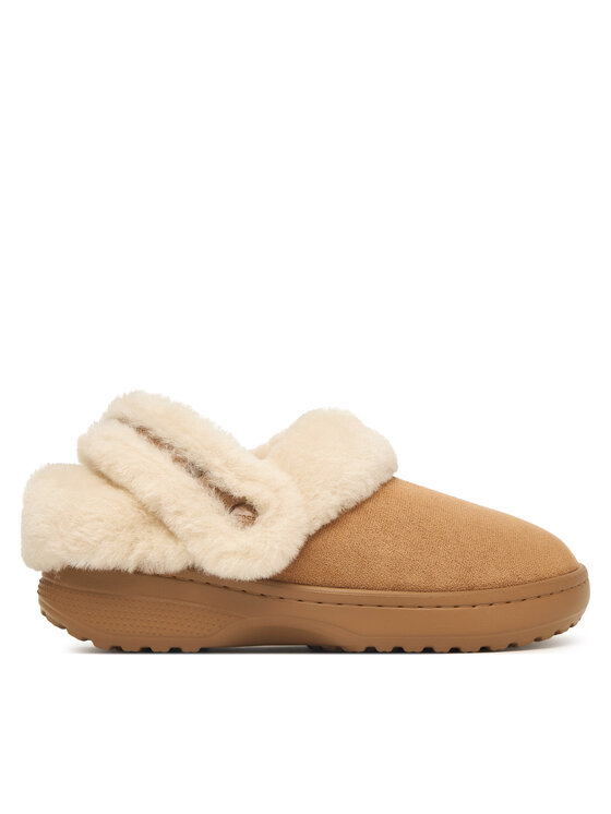 Crocs Παντόφλες Crocs Classic Unfurgettable Suede Clog 212106 Μπεζ