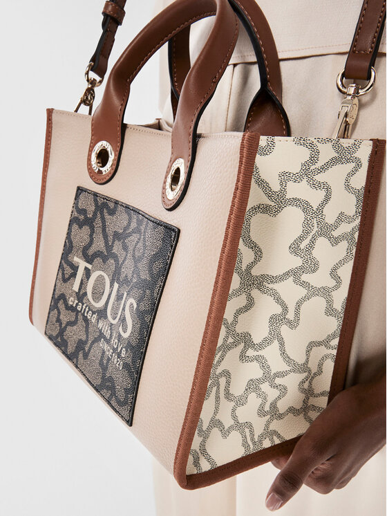 TOUS Ročna torba TOUS Shopper M.Amaya K Icon 2001660343 Bež