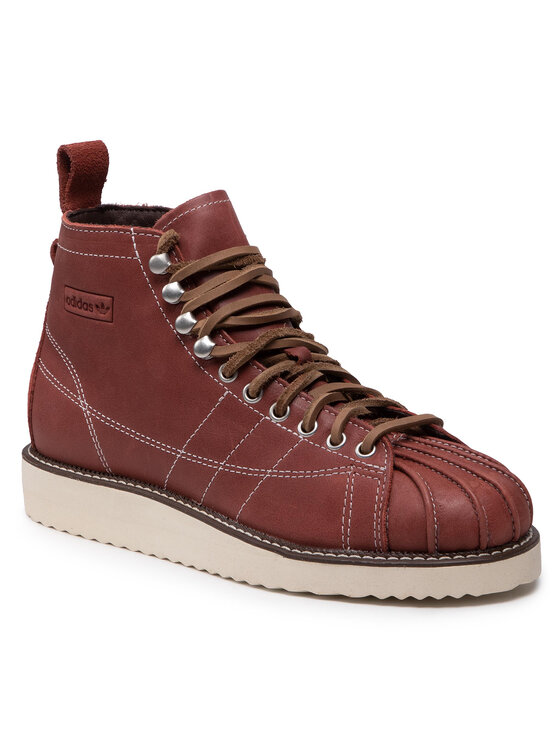 adidas Снікерcи adidas Superstar Boot FZ2642 Бордовий