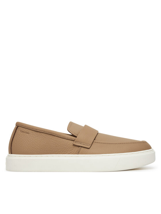 Calvin Klein Mocassini Calvin Klein Moccasin Lth Unlined HM0HM01813 Marrone