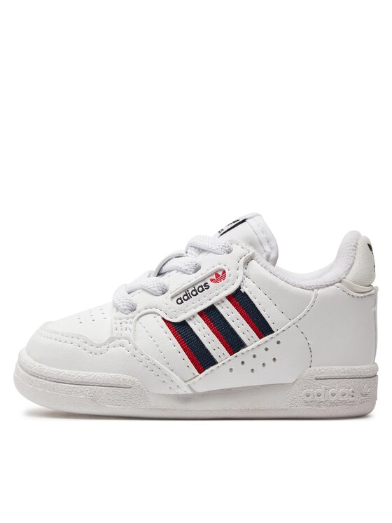 adidas Sneakersy adidas Continental 80 Stripes El S42613 Biela