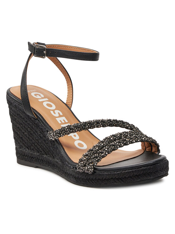 Gioseppo Espadrilky Gioseppo Menfi 72064-P Čierna