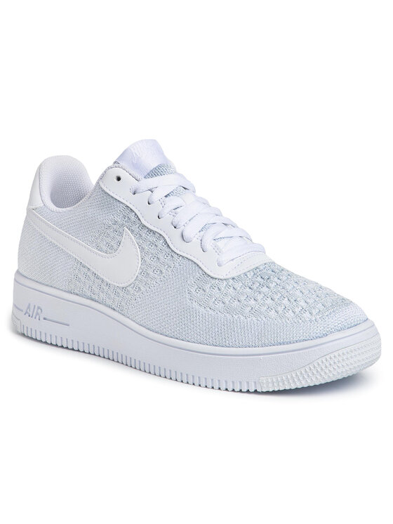 Nike Sneakersy Nike Air Force 1 Flyknit 2.0 AV3042 100 Biały
