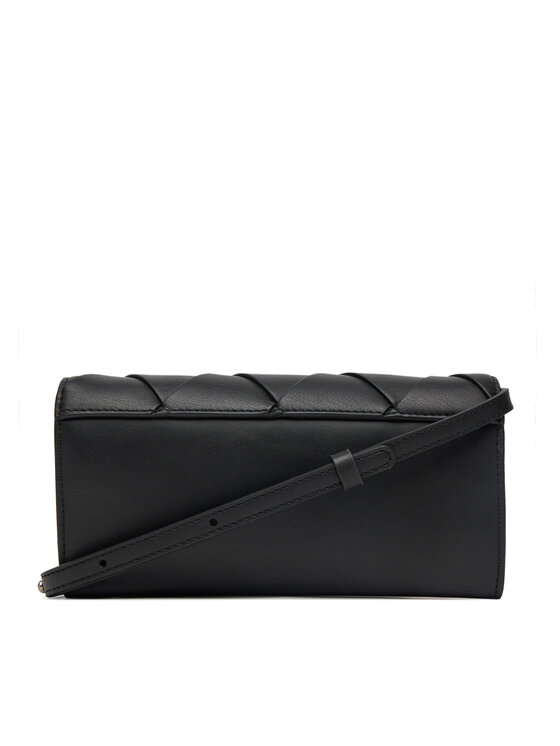 Calvin Klein Kabelka Calvin Klein Ck Woven Convertible Wallet Bag K60K612970 Černá