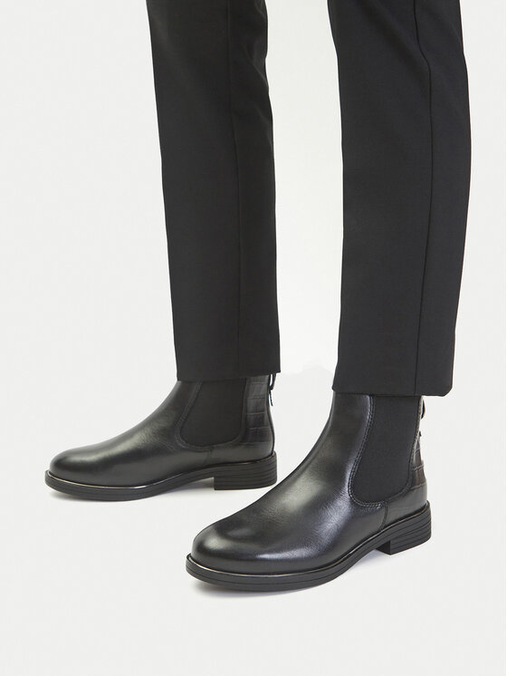 Lasocki Členková obuv s elastickým prvkom Lasocki CEO-RST-56006-01 Čierna