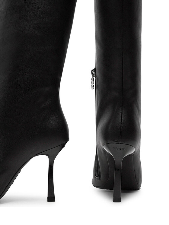 HUGO Čižmy HUGO Katniss 50523203 Čierna