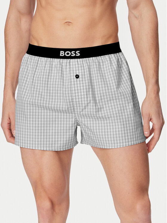 BOSS BOSS Conjunto de calzoncillos boxer 50535781 Gris